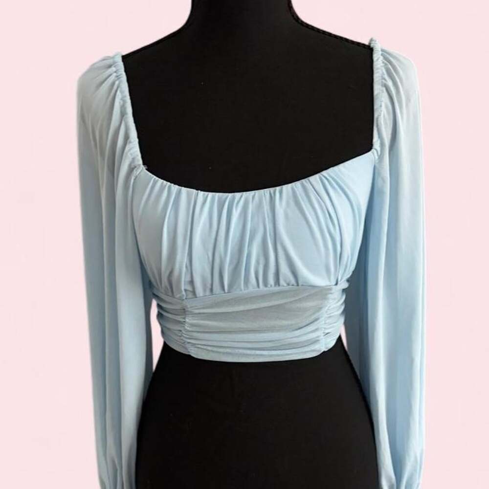 Princess Polly Women's Blue Blouse